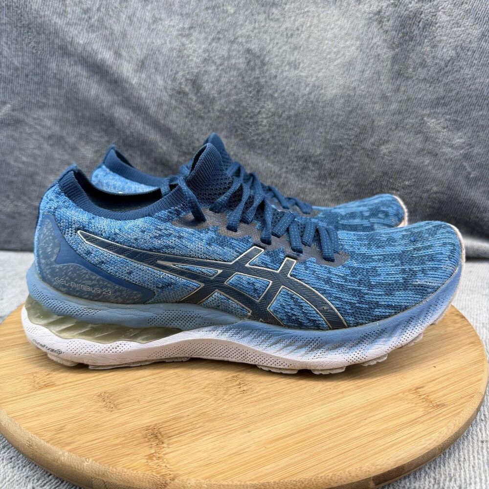 ASICS GEL-Nimbus 23 Shoes Womens Size 10 Blue Sneakers 1012A880 No Insoles